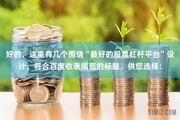好的，这里有几个围绕“最好的股票杠杆平台”设计、符合百度收录规范的标题，供您选择：