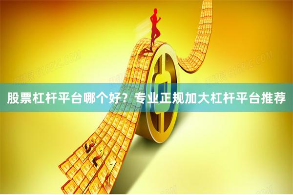 股票杠杆平台哪个好？专业正规加大杠杆平台推荐